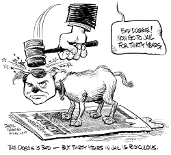 JOHN EDWARDS DOGGIE RIDICULOUS by Daryl Cagle
