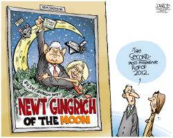 GINGRICH FLOPS  by John Cole