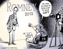 MITT ROMNEY THE NOMINEE by Patrick Chappatte