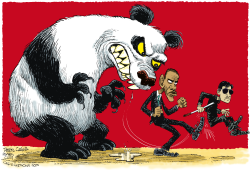 CHEN GUANGCHEN PART TWO  by Daryl Cagle