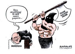 MURDOCH AND PHONE HACKING PROBE  by Jimmy Margulies