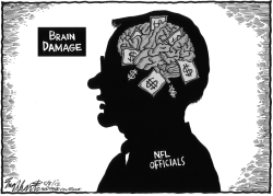 NFL AND CONCUSSIONS by Bob Englehart