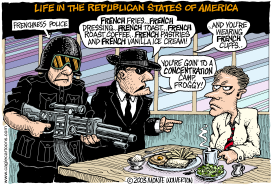  FRENCHNESS POLICE by Monte Wolverton