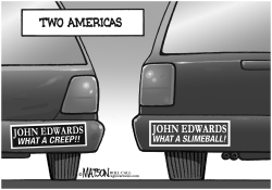 JOHN EDWARDS AND THE TWO AMERICAS by R.J. Matson