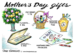 MOTHER'S DAY GIFTS by Dave Granlund