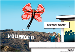 EVOLVED OBAMA APPEALS TO HOLLYWOOD CAMPAIGN DONORS- by RJ Matson