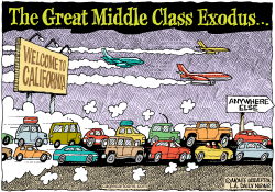 LOCAL-CA THE GREAT CALIFORNIA EXODUS  by Monte Wolverton