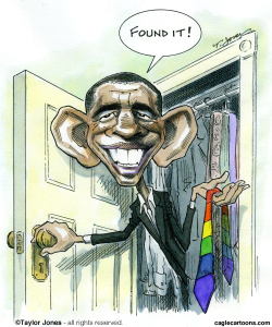OBAMA OUT ON GAY MARRIAGE by Taylor Jones