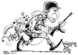 WAGGING THE DOG by Daryl Cagle