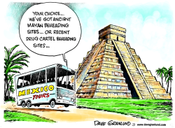 MEXICAN DRUG CARTEL SLAUGHTER by Dave Granlund