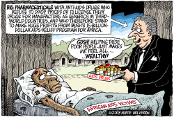  AIDS DRUGS FOR AFRICA by Wolverton