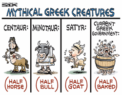 GREEK CREATURES by Steve Sack