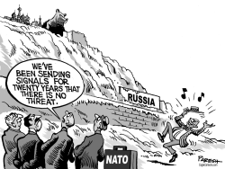 NATO ON RUSSIA by Paresh Nath