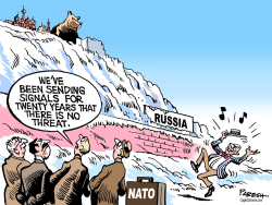 NATO ON RUSSIA  by Paresh Nath
