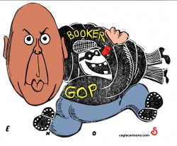 THE KIDNAPPING OF CORY BOOKER by Randall Enos