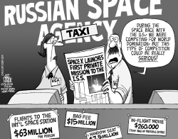 Space X New Space Race by Jeff Parker
