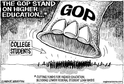 GOP STAND ON HIGHER EDUCATION by Monte Wolverton