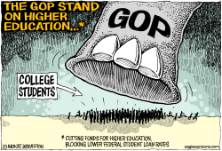 GOP STAND ON HIGHER EDUCATION  by Wolverton