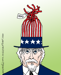 TANGLED UNCLE SAM by Arcadio Esquivel