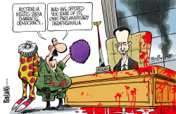 SYRIA BLOODSHED by Peter Broelman