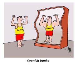 SPANISH BANKS by Arend Van Dam