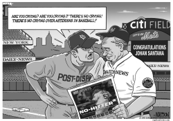 NEW YORK DAILY NEWS CRYING IN BASEBALL by R.J. Matson