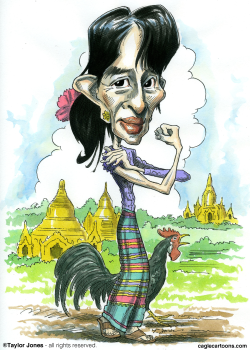 AUNG SAN SUU KYI -   by Taylor Jones