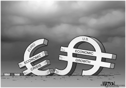 EURO CRISIS THREATENS US ECONOMIC GROWTH by R.J. Matson