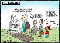 AFTER WISCONSIN by Bob Englehart