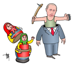 THE REAL PUTIN by Arend Van Dam