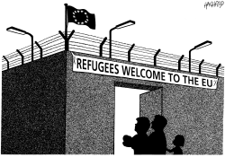 REFUGEES IN THE EU by Rainer Hachfeld