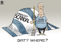 CLEANING UP PENN STATE,  by Randy Bish