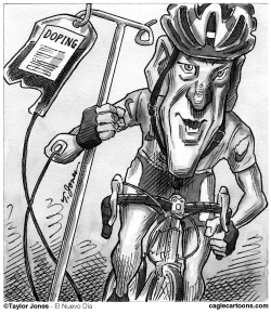 LANCE ARMSTRONG by Taylor Jones