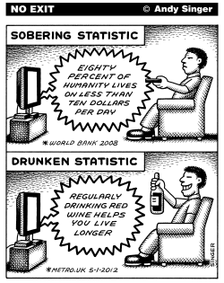 SOBERING STATISTICS by Andy Singer