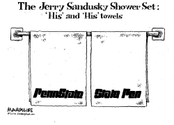 JERRY SANDUSKY by Jimmy Margulies