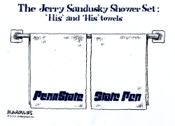 JERRY SANDUSKY  by Jimmy Margulies
