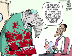 GOP AFFORDABLE CARE ACT REACTION by Jeff Parker