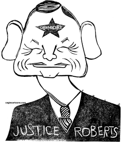 A STAR FOR JUSTICE ROBERTS by Randall Enos