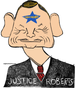 A STAR FOR JUSTICE ROBERTS  by Randall Enos