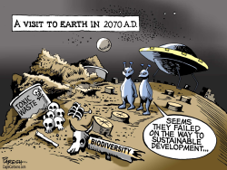 EARTH IN 2070 AD  by Paresh Nath