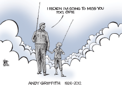 ANDY GRIFFITH, RIP,  by Randy Bish