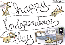 INDEPENDENCE DAY by Joe Heller