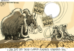 MAMMOTH CLIMATE CHANGE  by Pat Bagley