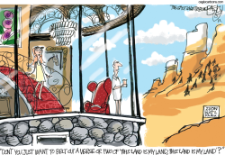 PARADISE LOST  by Pat Bagley