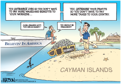 ROMNEY EXPLAINS OUTSOURCING AND OFFSHORING- by R.J. Matson