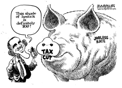 OBAMA TAX CUT by Jimmy Margulies