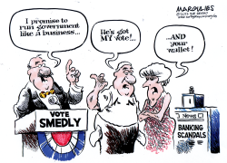 BANKING SCANDALS  by Jimmy Margulies