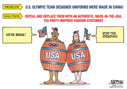 MADE IN USA OLYMPIC UNIFORMS- by RJ Matson