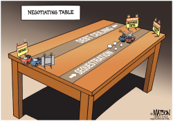 NEGOTIATING TABLE- by RJ Matson