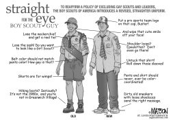 BOY SCOUTS REAFFIRM EXCLUSION OF GAYS by R.J. Matson